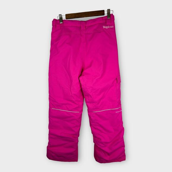 Columbia Kids Girls size Large 14 16 Bugaboo II Insulated Ski Pants Pink Nylon - Picture 2 of 11